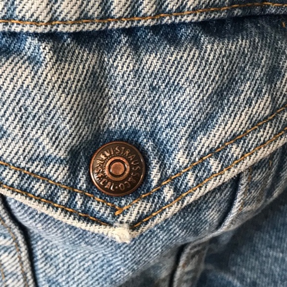LEVI VINTAGE JEAN JACKET no size - Picture 5 of 8